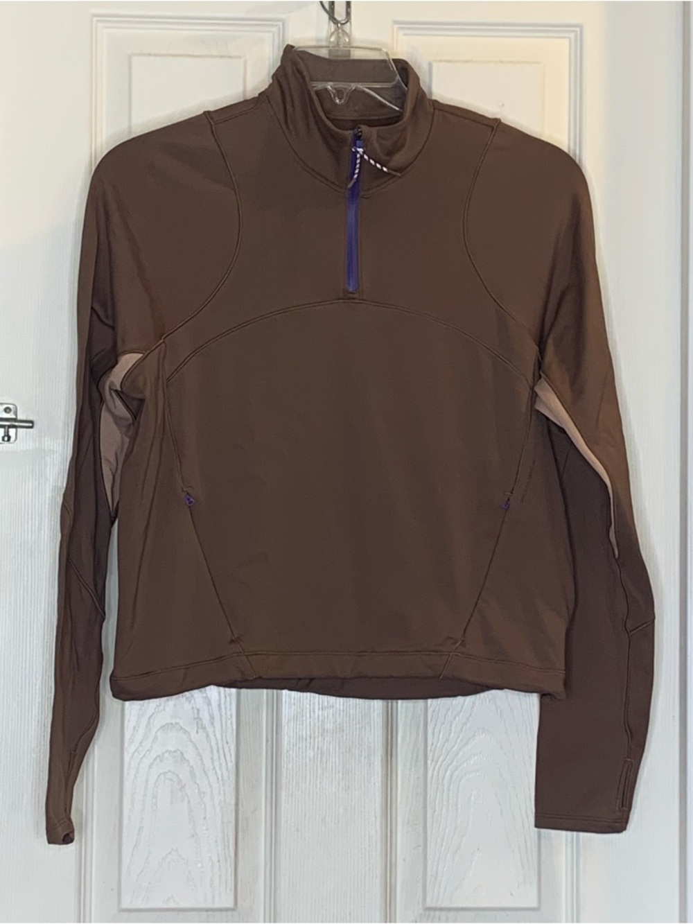 Lululemon Tech Fleece Hiking 1/4 Zip Pullover
Dark Oxide / Pink Clay Size 10 - Picture 10 of 10